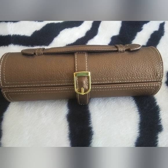 Tubular Travel Jewelry Case - Picture 1 of 4